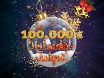 Der 100.000 € Weihnachtsjackpot